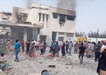حمله دشمن آمریکایی_صهیونی به مدرسه میناب، حقوق کودکان را به خون آلوده کرد